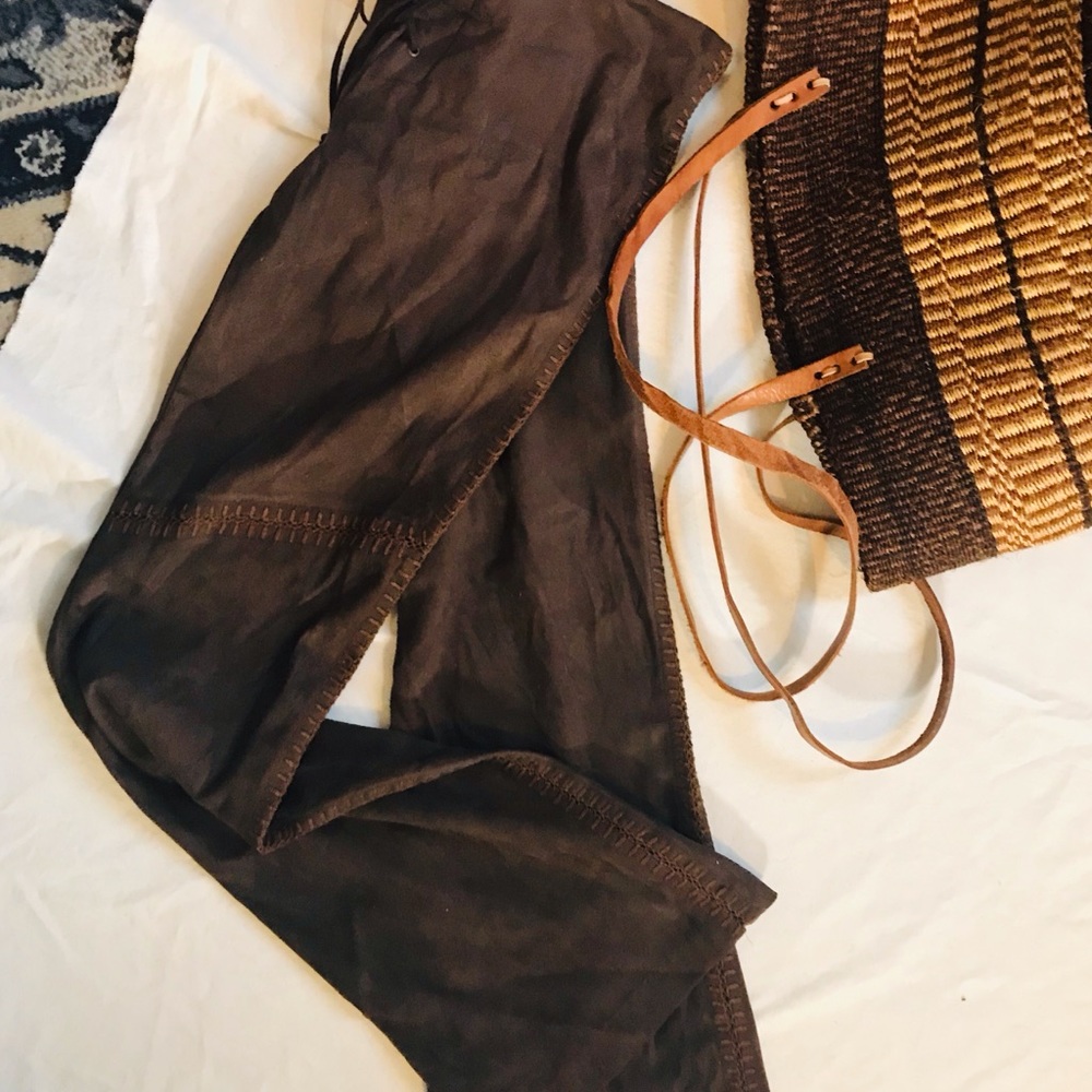 Boho Babe Suede Pants